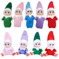 Miniatyrbillede 3 af 5: Julebaby Elf Dukker Plys Dukker Baby Elves Lille Piger Og Drenge Gave På Hylden Jul Nytår 2024 Dekorationer Hjem db A14