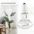 Pikkukuva 3 / 5: Korvaava E14 R39 30W kierrekantainen hehkulamppu kirkas heijastin spottivalo laavalamppuun [db] Transparent 3pcs