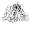 Miniatyrbild 5 av 5: 10 st Lanyard Nyckelring för USB-minne Rem Snöre Svart [Db] One Size
