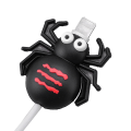 Miniatyrbild 4 av 5: Usb-laddningskabelskyddsskydd Söt insektsform Sladdskydd för [DB] Crab