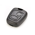Miniatyrbilde 2 av 5: Fjernkontrollnøkkelskalldeksel med 2 knapper for Peugeot 106 107 206 207 307 406 [DB] Black