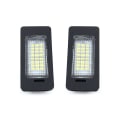 Miniatyrbild 1 av 5: LED-baklykta för registreringsskylt, bakre bilbelysning för A4 S4 B8 A5 S5 Tt Q5 / 5d [DB] BlackTransparent