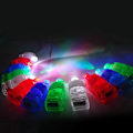 Miniatyrbilde 3 av 5: 10 stk. LED-fingerlamper for barn, lysende festartikler, dans, jul, Halloween, dekorleke JIKAIX [db] Green
