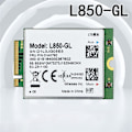 Miniatyrbillede 2 af 5: L850 Wifi-kort + 2x antenne 01ax792 Ngff M.2-modul til T580 X280 L580 T480s T480 P52s