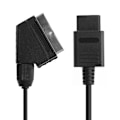 Miniatyrbillede 2 af 5: Spilkabel til Gamecube og N64 konsol A/V TV Video Scart RGB db Black
