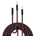 Miniatyrbillede 1 af 5: Party Chat Capture Kabel til Elgato HD60 S+, HD60PRO, 4K60 PRO Capture Card-linje {DB} Red