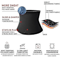 Miniatyrbillede 3 af 5: Mænd Abdomen Reducer Sauna Fitness Svedbælte [db] 2XL-3XL