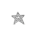 Miniatyrbilde 5 av 5: Pandora Sterling Sølv Galaxy Blå & Stjerne Murano, Stjerne & Halvmåne Charm For Kvinners Bursdagsgave Armbånd DIY Smykker [DB] Blue Milky Way