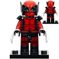 Miniatyrbild 5 av 5: Deadpool X Wolverine Multiverse Variants Minifigurset 2 med Vapen med Tillbehör {Db}