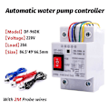 Miniatyrbillede 5 af 5: DF-96DK Automatisk Vandstandskontrolkontakt 20A 220V Vandtank Væske Niveau Detektor Sensor C db White