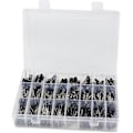 Miniatyrbillede 2 af 3: 500 Stykker Aluminium Kit Scope Elektrolytisk Kondensator Sortimentboks Indeholder 0,1uf-1000uf [Db]