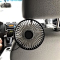 Pikkukuva 5 / 5: Imuriasuutin 3-vaihteinen henkilökohtainen tuuletin kotiin, autoon, kuorma-autoon, toimistoon, USB-auton tuulettimet [Db]