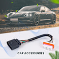Miniatyrbillede 2 af 5: Forlygtekabeltræ Forlygte Xenon Front Stik Til -Porsche Cayenne 2003-2006 955-631-239-11 Forlygtekabeltræ {db}