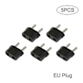 Miniatyrbillede 1 af 3: 5 stk. 110V til 220V Konverteringsadapter Stik Rejseadapter Konverter [db] EU Plug