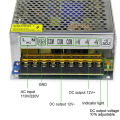 Miniatyrbillede 2 af 5: DC 12V 20A 240W Strømforsyning Transformer Switch AC 110V / 220V til DC 12V 20amp Switching Adapter Konverter LED20A DB As Shown