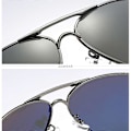 Miniatyrbilde 4 av 5: AOWEAR Designer Polariserte Solbriller Menn Aviation Coating Speil Solbriller for Menn Kvinner oculos gafas lentes de sol [db] Blue AOWEAR
