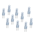Miniatyrbilde 2 av 5: 10 stk Super Sterk G4 6V 10w Wolfram Halogen Base Pære Lampe Lys [db] As the picture show