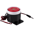 Pikkukuva 5 / 5: Jatkuva ääni desibeli Piezo Buzzer IC Hälytys Kaiutin DC 12V 120db Musta+Punainen [DB]