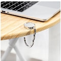 Miniatyrbillede 4 af 4: Håndtaske Krog - Metal Foldbar Taskekrog - Taskeholder Til Bord Eller Skrivebord Håndtaskeophæng {db}