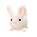 Miniatyrbild 1 av 5: Cartoon Viftande Svans Katt Plyschdocka Ingen Batteri Mjuk Fylld Plyschleksak för Barn [DB] White Rabbit