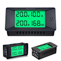 Miniatyrbild 1 av 2: Dc 0-300v 300a Lcd Digital Voltmeter Amperemeter Spänning Ström Panelmätare Set [DB] 200A