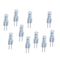 Miniatyrbilde 1 av 5: 10 stk Super Sterk G4 6V 10w Wolfram Halogen Base Pære Lampe Lys [db] As the picture show