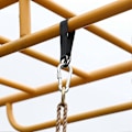 Miniatyrbilde 4 av 5: Swing Hengestropper, 2 STK Justerbare Trestropper med 2 STK Sink Legering Karabinkroker Holder opptil 1000 lbs, Hengekøye Stroppsett for Trehuske [DB]