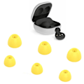 Pikkukuva 1 / 3: 6 kpl Korvapehmusteet Vaihtoehdot Pehmeä Silikoninen Kuulokkeiden Kotelot Samsung Galaxy Buds2 DB:lle Yellow Style A