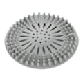 Miniatyrbild 1 av 5: Flersil för diskbänk, mångsidigt golvavlopp i badrum, återanvändbar hårfångare, bästa present [db] Light Gray