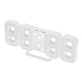 Miniatyrbilde 1 av 3: LED-veggklokke, justerbar lysstyrke, rød lys db