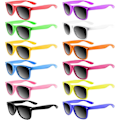 Miniatyrbillede 1 af 5: 12 Pak Solbriller Neon Farver Solbriller Fest Favorer Goody Bag Fyld Bulk til Fødselsdagsfest Strand Pool Party, 12 Farver{ DB} Mixed Color
