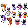 Miniatyrbild 1 av 3: Catnap Plysch Poppy Playtime Kapitel 3 Monster Catnap Leende Smådjur Plyschdjur Fylld Kudde Dockleksaker [DB] Stand Catnap