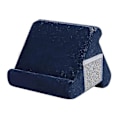 Miniatyrbilde 1 av 5: Myk pute-støtte for nettbrett, justerbar vinkel iPad-stativ med nettlomme [DB] Navy