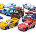 Miniatyrbild 4 av 4: Bärbar förvaringslåda för Lightning Cars, som rymmer 30 dubbeldäckare, för parkering, leksaker, pojkars present - fordonsleksaker Db 21
