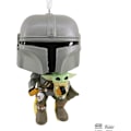 Miniatyrbillede 5 af 5: Star Wars The Mandalorian Med Barnet Funko Pop! Julepynt