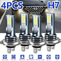 Pikkukuva 1 / 5: 4 kpl H7 LED-valaisimia, kirkkaammat 110w LED-sumuvalaisimet, 6000k kylmävalkoinen H7 LED-lampun sarja [DB]