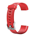 Miniatyrbillede 1 af 5: Fitness Tracker Band - Udskiftningsrem til Id115 Plus Smart Watch Armbånd~ DB Red