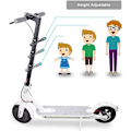 Miniatyrbilde 3 av 3: Elektrisk sparkesykkel barnehåndtak - Universell håndtak for barnescooter, justerbar grep sikkerhetsramme barnehåndtak