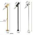 Miniatyrbillede 3 af 4: Jwl Justerbar LED-spotlight Smykke Display Lampe 20/30/35cm Postlampe Telefon Butik Showcase Desktop Lys Rotérbar 220v Oprejst Lampe [DB] Black 20CM 4000K