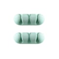 Miniatyrbilde 1 av 5: 1/2 stk. Silikon Kabelholder Selvklebende Ledningsholdere Skrivebord Ledningsorganisator Ledningsklemmer Lader Ledningsholder For Skrivebord Bil Hjem [db] 02 green 2pc676