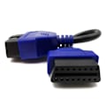 Pikkukuva 3 / 5: OBD2-jatkokaapeli 16-nastainen OBDII OBD2 OBD-jatkokaapeli 16-nastainen naaras-urosliitin auton diagnostiikkaan [DB] As shown