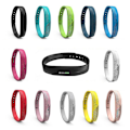 Miniatyrbilde 3 av 5: Sport Silikon Armbånd Erstatningsarmbånd for Fitbit Flex2 Smartklokke [db] Khaki S
