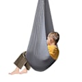 Miniatyrbild 1 av 5: 2022 Nytt Aerial Yoga Swing Set & Hängmattesats För Flexibilitet & Smärtlindring [DB] gray 150*280CM