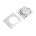 Miniatyrbilde 4 av 4: Hvit og holdbar romtermostat for sentralvarme, erstatter mekanisk termostat [DB]