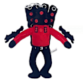 Miniatyrbild 2 av 5: Speakerman Titans Tv Man Titans Cameraman Dockan Plyschleksak Titans Speaker Man Skibidi Toalett Kamera Man Tv Kvinna Plysch Mjuk Leksak [DB] a3 about 28cm