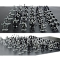 Miniatyrbilde 5 av 5: 60 stk/sett Barn Gave Figurer Modell Gammel Soldat Leke Middelalder Krig Db