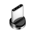 Miniatyrbilde 5 av 5: 10 stk/sett Runde Magnetiske Kabelplugger 8-pins Type-C Plugger Rask Lading Telefon Magnetladerplugg [DB] silver