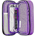 Miniatyrbillede 5 af 5: Insulin køletaske diabetisk taske termopose - Medicin diabetisk isoleret bærbar køletaske med 2 køleelementer  [dB} Purple