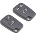 Miniatyrbilde 1 av 5: 2 stk Volvo nøkkelskall alarmboks fjernkontroll V70 S70 S40 850 S60 S80 {DB}