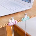 Miniatyrbilde 2 av 5: 1/2 stk. Silikon Kabelholder Selvklebende Ledningsholdere Skrivebord Ledningsorganisator Ledningsklemmer Lader Ledningsholder For Skrivebord Bil Hjem [db] 03 pink 2pc677
